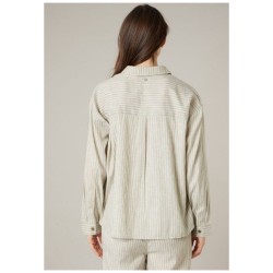 Chemisier Oversize Rayures MOANA – Deeluxe Femme 2