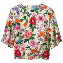 Top Fleuri K DESIGN – Imprimé Botanique Femme 2