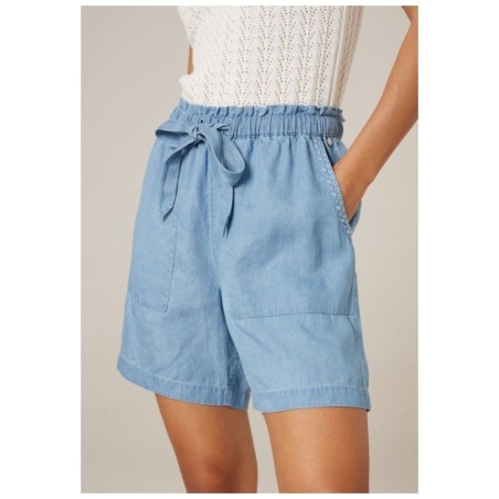 Short Bermuda SHARMY ST W Deeluxe | Chambray Lyocell