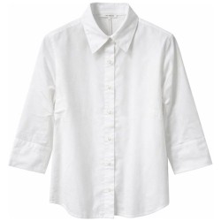 Blouse Modern Striped TOM TAILOR – Blanc Oversize