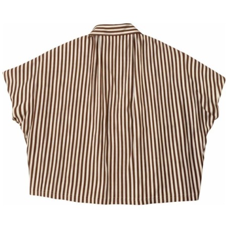 Chemise MC Mocha Grace & Mila – Rayée Oversized