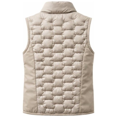 Gilet Matelassé Beige Femme TOM TAILOR | Padded Vest