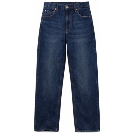 Jean Wide Leg Taille Haute Femme | Denim Washed