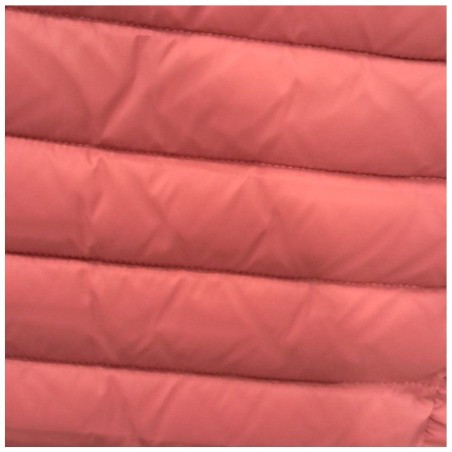 Gilet Matelassé Rose Femme Col Montant — Mise au Green