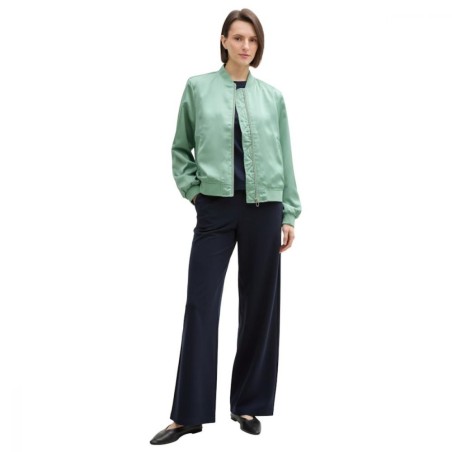 Bomber Jacket Dust Green TOM TAILOR – Vert Sauge