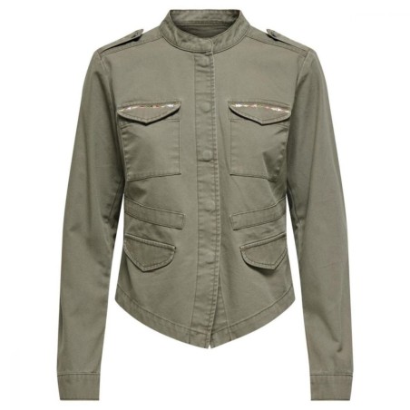 Veste Militaire Kaki Only Onlaustin | Style Féminin