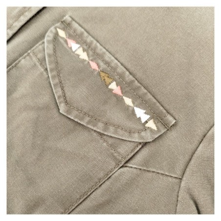 Veste Militaire Kaki Only Onlaustin | Style Féminin
