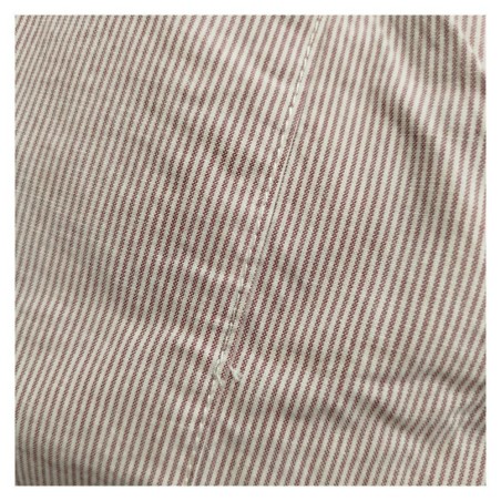 Bermuda Chino Rayé Tom Tailor Blanc Rose | Été