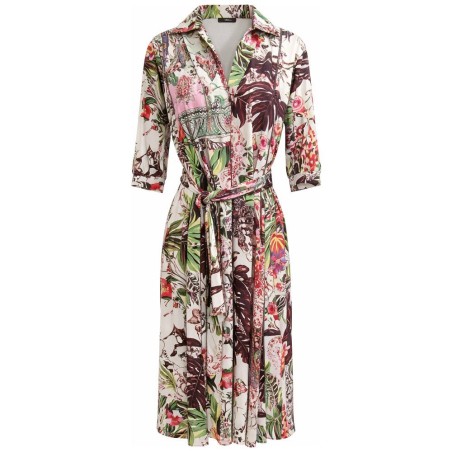 Robe Longue Jungle Manches 3/4 k-design 