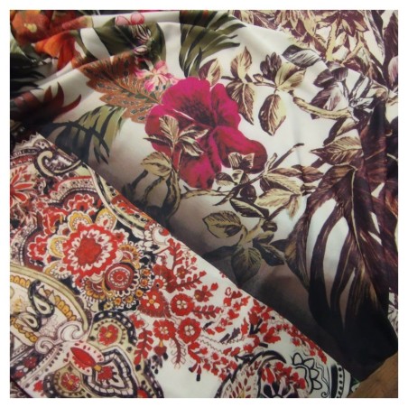 Robe Longue Jungle Manches 3/4 k-design 