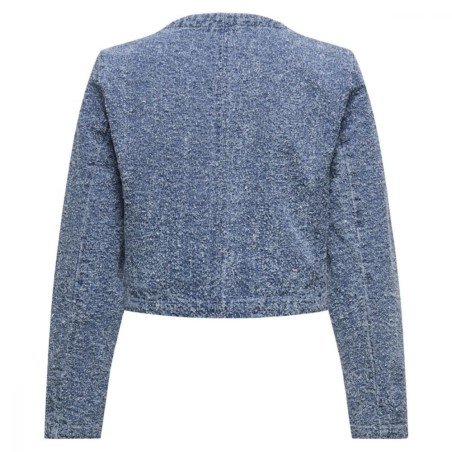 Veste Denim Bouclée Only Onlamaya | Style Chanel Chic