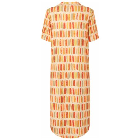 Robe Tropea Tinta Madarina – Longue & Imprimée
