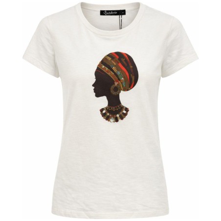 Tee-Shirt Fenix Bariloche Natural - Tinta | Motif Africain