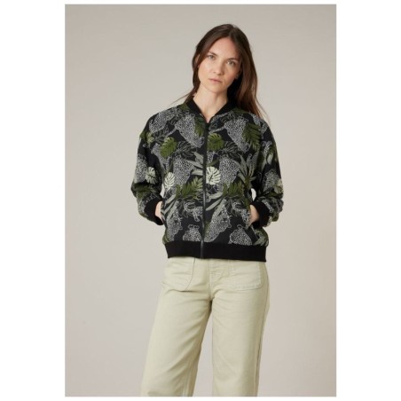 Bomber Jungle DEELUXE- Imprimé Léopard Tropical