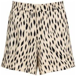 Bermuda Lin Imprimé Léopard Femme - TOM TAILOR